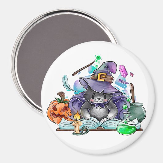 Halloween Magnet (Vorderseite/Rückseite)