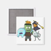 Halloween Magnet (Vorderseite/Rückseite)