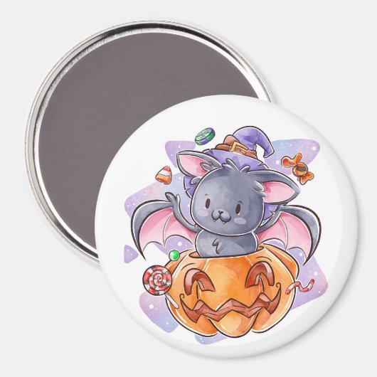 Halloween Magnet (Vorderseite/Rückseite)