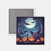 Halloween Magnet (Vorderseite/Rückseite)