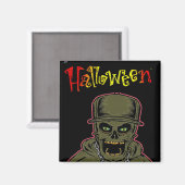 Halloween Magnet (Vorderseite/Rückseite)