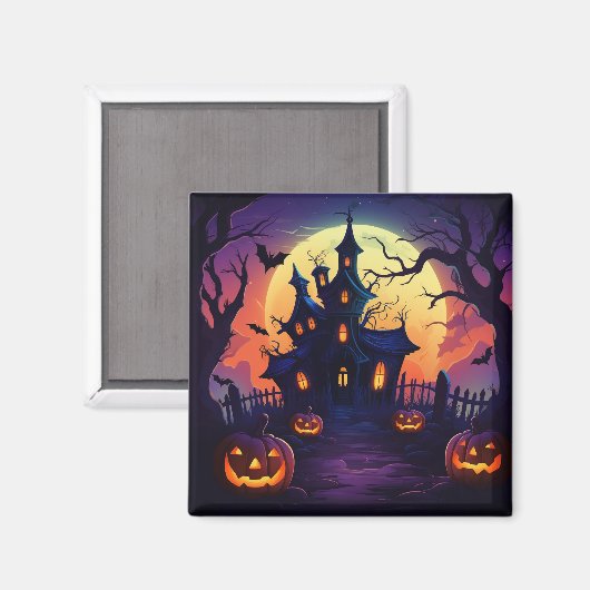 Halloween Magnet (Vorderseite/Rückseite)