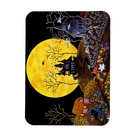 Halloween-Magnet "Behalt Running" Magnet (Vertikal)