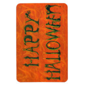 Halloween Magnet "Happy Halloween" Bildzeichen (Vertikal)