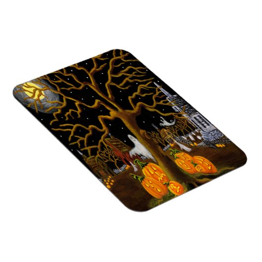 Halloween-Magnet "Hast du etwas gehört?" Magnet (Rechte Seite)