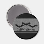 Halloween-Magnet, leicht grau Magnet (Vorderseite/Rückseite)