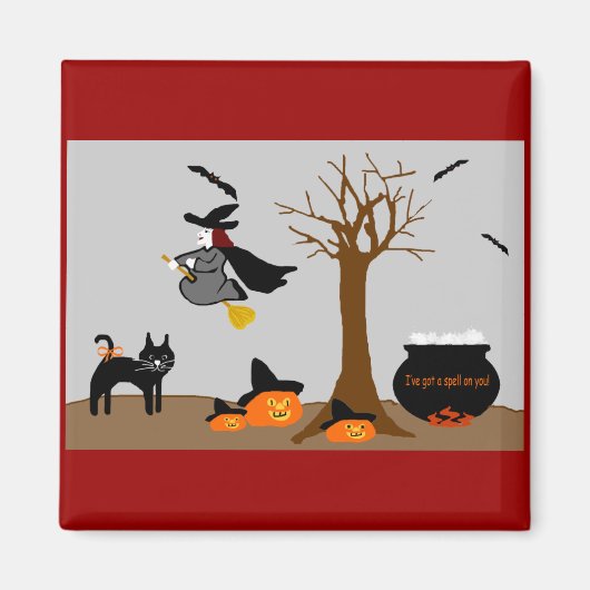 Halloween-Magnet Magnet (Vorne)