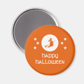Halloween Magnet, Orange Magnet (Vorderseite/Rückseite)