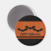 Halloween-Magnet, Orange Magnet (Vorderseite/Rückseite)