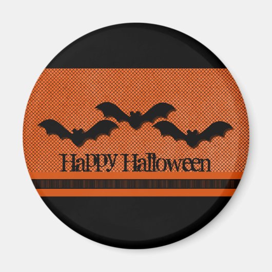 Halloween-Magnet, Orange Magnet (Vorne)