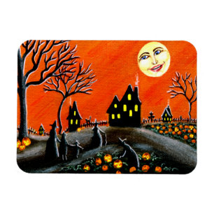 Halloween-Magnet" Reifender Jack-O-Lanterns" Magnet