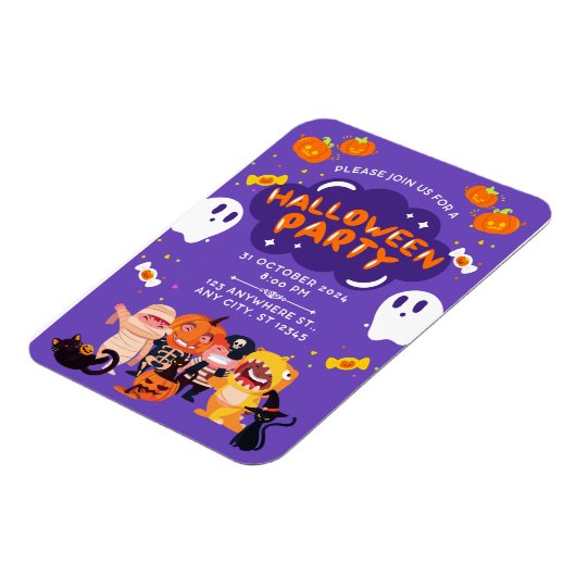 Halloween Magnetic Card Magnet (Linke Seite)