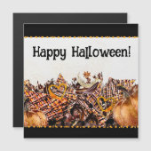 HALLOWEEN! MAGNETKARTE (Vorne/Hinten)