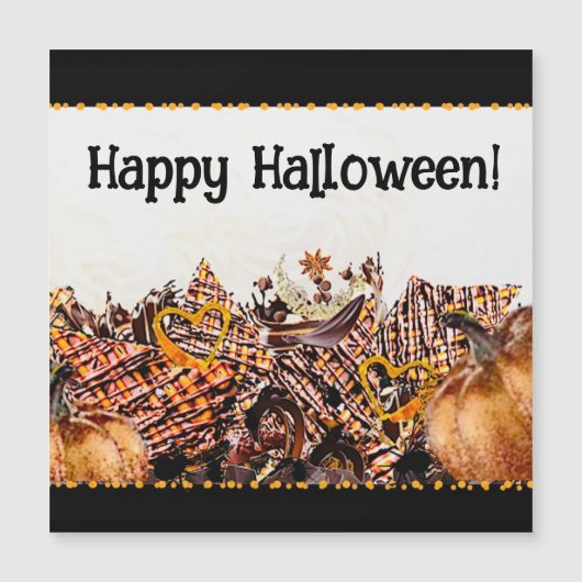 HALLOWEEN! MAGNETKARTE (Vorderseite)