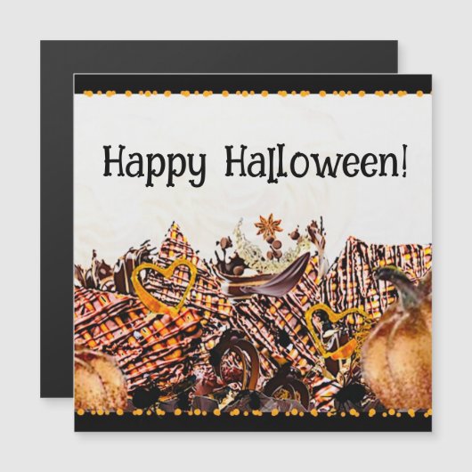 HALLOWEEN! MAGNETKARTE (Vorne/Hinten)