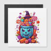 Halloween Magnetkarte (Vorne/Hinten)