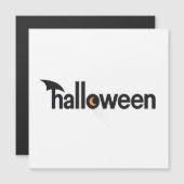 Halloween Magnetkarte (Vorne/Hinten)