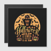 Halloween Magnetkarte (Vorne/Hinten)