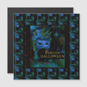 Halloween magnetkarte (Vorne/Hinten)
