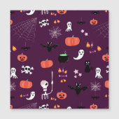 Halloween Magnetkarte (Vorderseite)