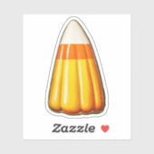 Halloween-Mais Aufkleber (Blatt)