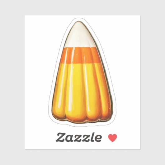 Halloween-Mais Aufkleber (Blatt)