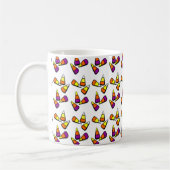 Halloween-Mais-Tasse Kaffeetasse (Links)