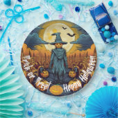 Halloween Maisfeld & Scare Crow Pappteller (Party)