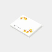 Halloween-Maisstücke Post-it Klebezettel (angewinkelt)