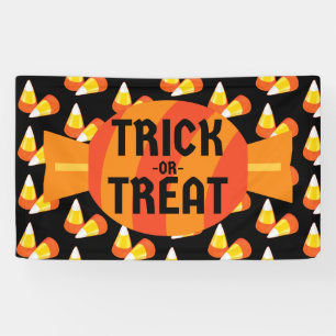 Halloween-Maistrick oder -Behandlung Banner