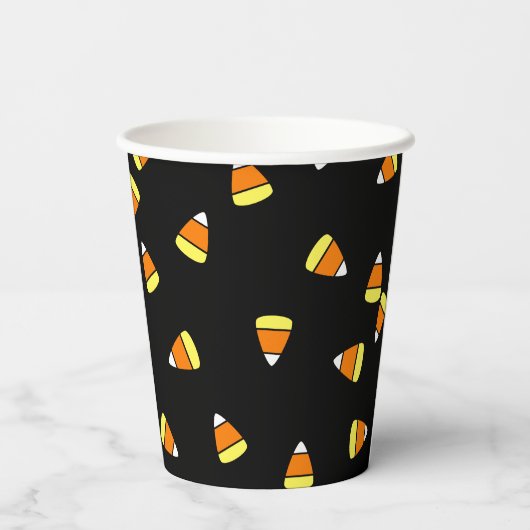 Halloween-Maistrick oder Treat Paper Cups Pappbecher (Rückseite)