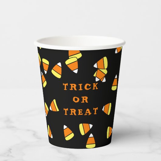 Halloween-Maistrick oder Treat Paper Cups Pappbecher (Vorderseite)