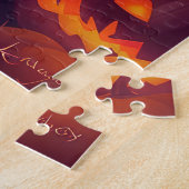 Halloween Maltese Vampire Pumpkins Beängstigend Puzzle (Seite)