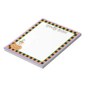 Halloween Malteser Notepad Notizblock (Rotiert)