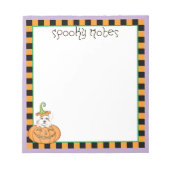 Halloween Malteser Notepad Notizblock (Vorderseite)