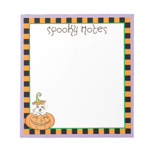 Halloween Malteser Notepad Notizblock