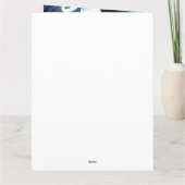 Halloween Malti Tzu mit Pumpkins Beängstigend Karte (Rückseite)