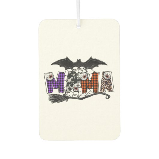 Halloween Mama Autolufterfrischer (Vorderseite)