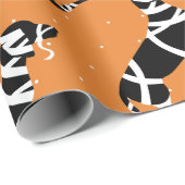 Halloween-Mama-Dackeln Geschenkpapier (Rolleneckpunkt)
