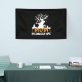 Halloween Mama Halloween Geburtstag Banner (Messeveranstaltung)
