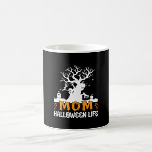 Halloween-Mama Halloween-Leben Geburtstag Kaffeetasse