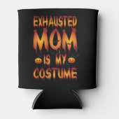 Halloween-Mama ist mein Kostüm Dosenkühler (Vorderseite)
