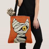 Halloween-Mama-Katze Tasche (Von Nahem)