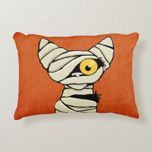 Halloween-Mama-Katze Zierkissen