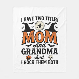 Halloween-Mama-Oma-vintage-Hexen-Shirt-Design_1 Fleecedecke
