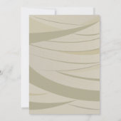 Halloween-Mama-Party-Monster-heftiger Schlag laden Einladung (Rückseite)