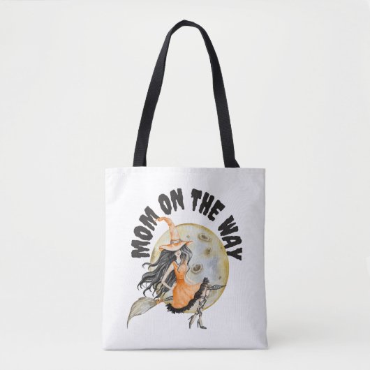 Halloween-Mama Tasche (Vorderseite)