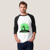 Halloween Man Green T - Shirt (Vorne ganz)