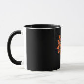 Halloween Mandala Spider Witch Ghost Tasse (Links)