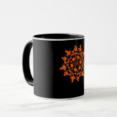 Halloween Mandala Spider Witch Ghost Tasse (Vorderseite Links)